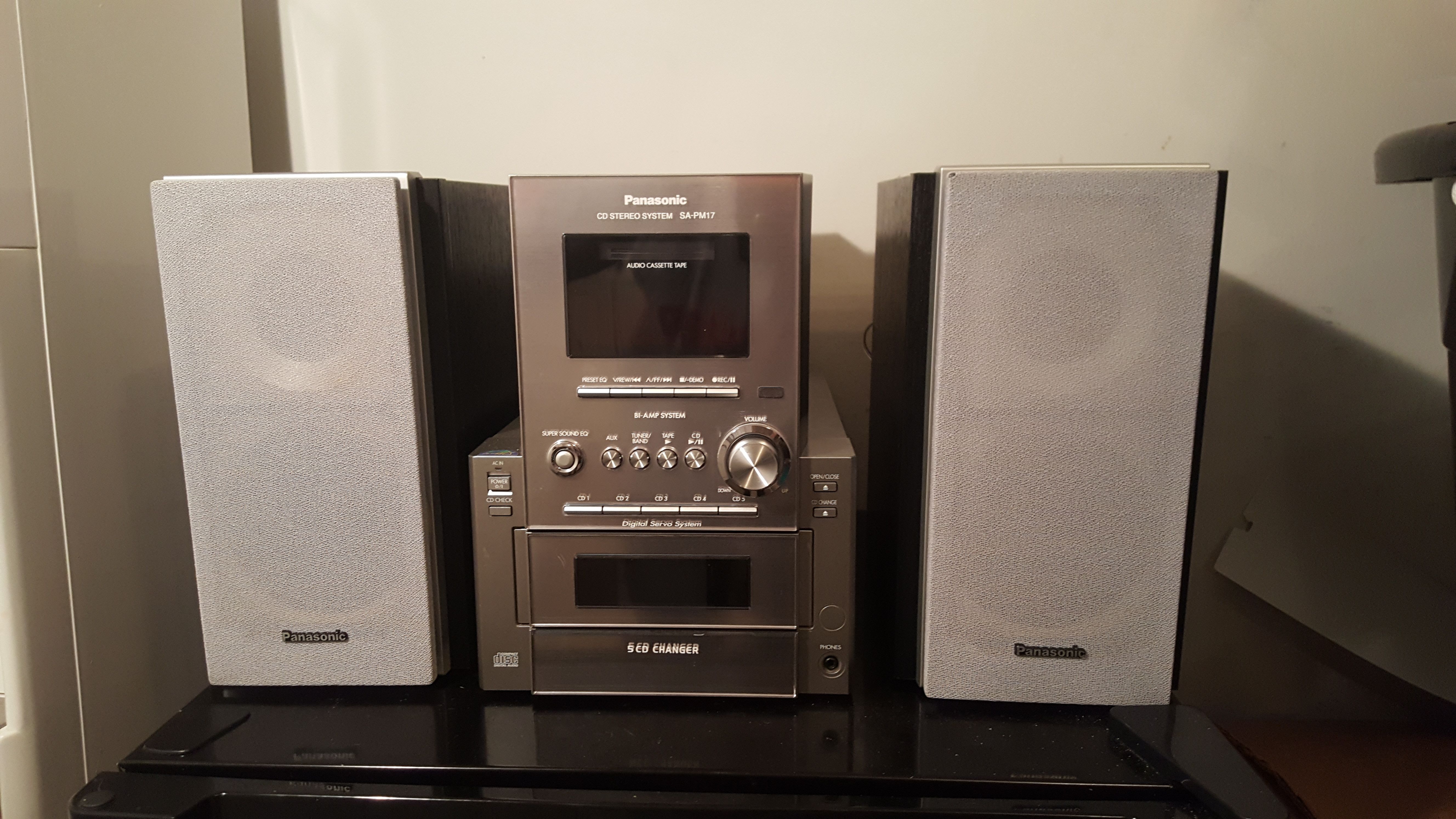 Panasonic SA-PM17 semi-used/basically new