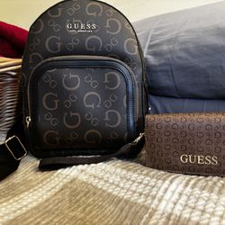 Los Angeles Guess Purse And Wallet 