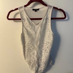 Mesh Sleeveless Bodysuit 