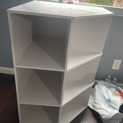 Corner bookcase