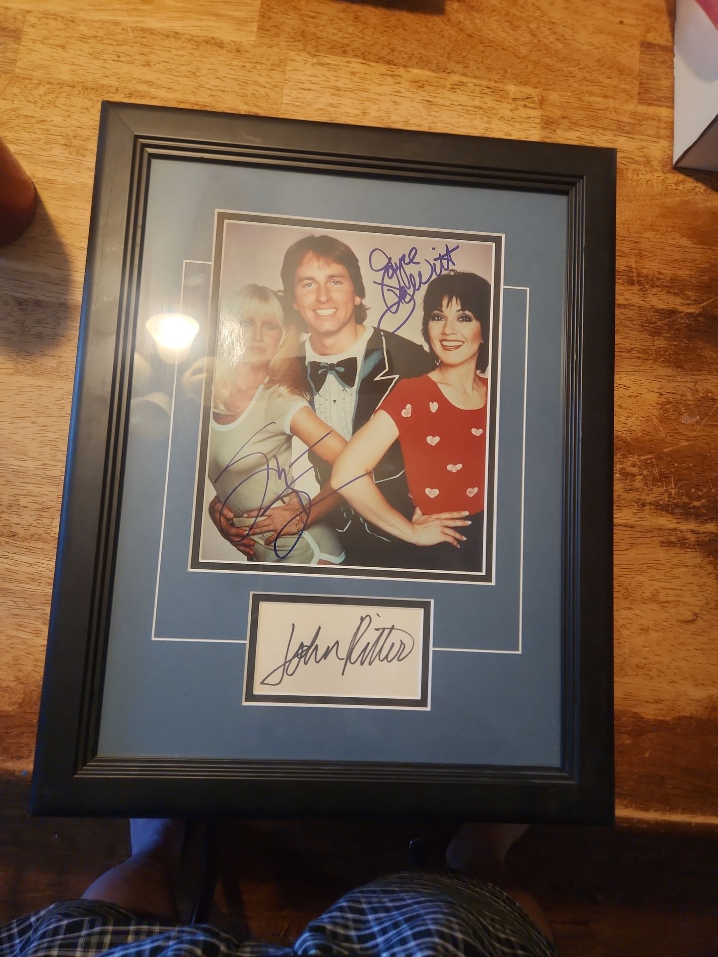 Autograph three's company
