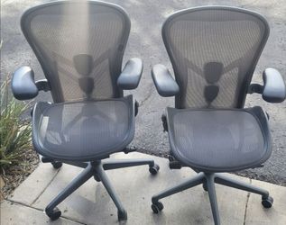 Size C Herman Miller Remastered Aeron Office Desk Gaming Chairs