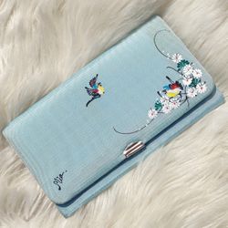 Ornate Handmade And Hand Painted Wallet 