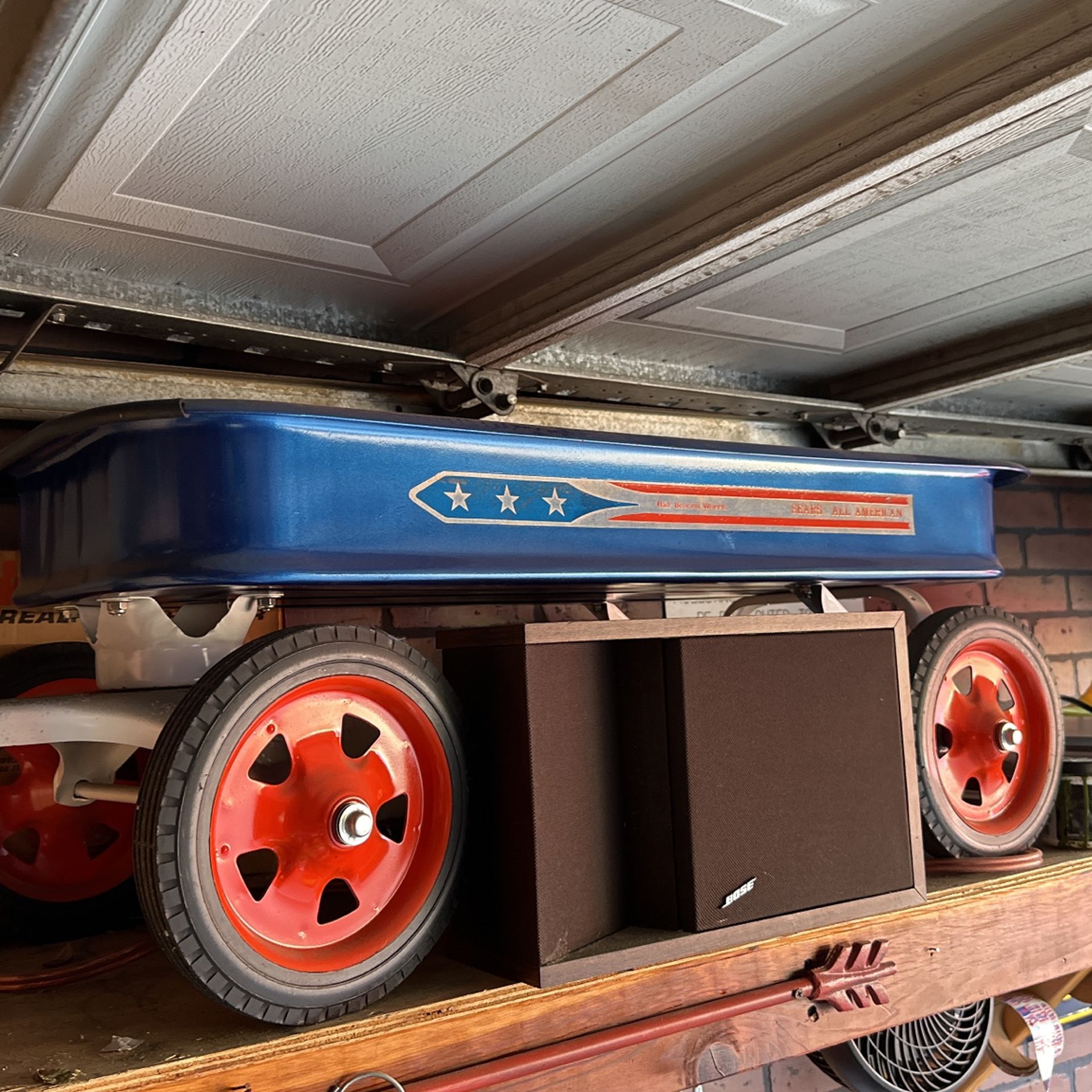 Sears All American Wagon Radio Flyer Restored