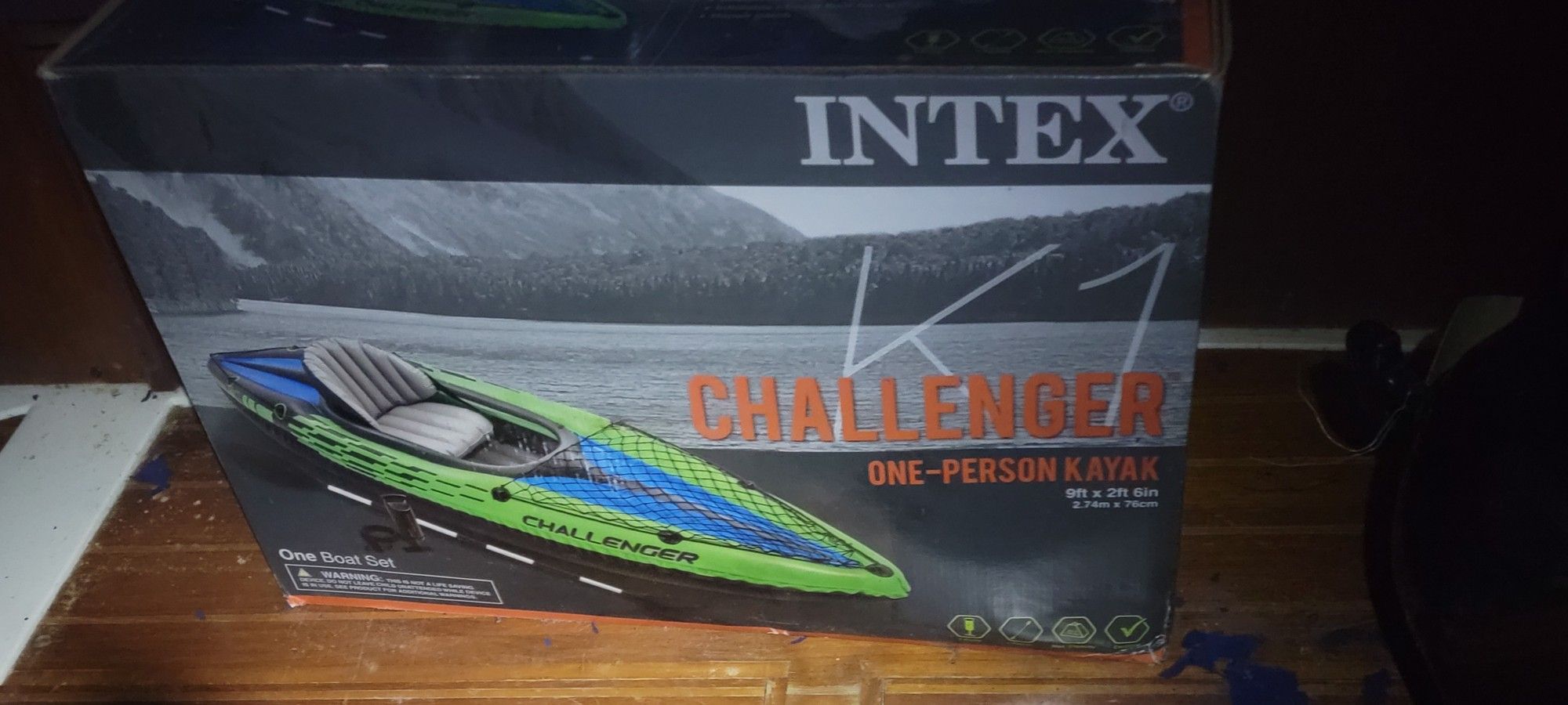 Intex Challenger K1 Inflatable Kayak 