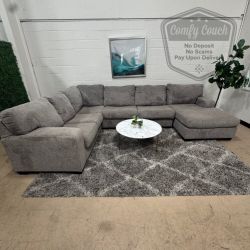 🛋️ Large Ushaped Sectional Sofa w/ chaise(Delivery Available!! )