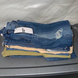 Women’s Jeans & Pants Lot Size 13/31 – 7 Pairs – Almost Famous, Hot Kiss, Angel Kiss & More