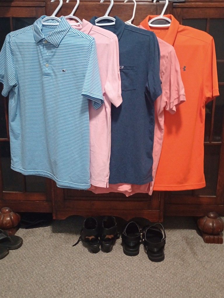 Boys/Young Men Vineyard Vines Shirts (3) Gap (1) Under armour (1)