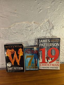 Lot Of 3 James Patterson Novels