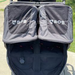 BOB Duallie Double stroller (like New)