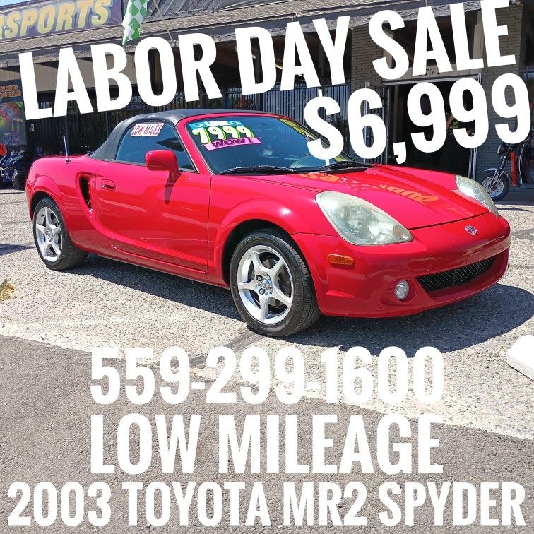 2003 Toyota MR2