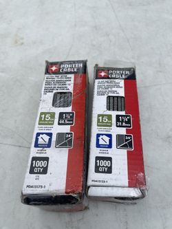 Porter Cable 15-Gauge Angled Finish Nails 