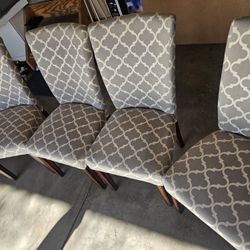 Set of four dining Chairs