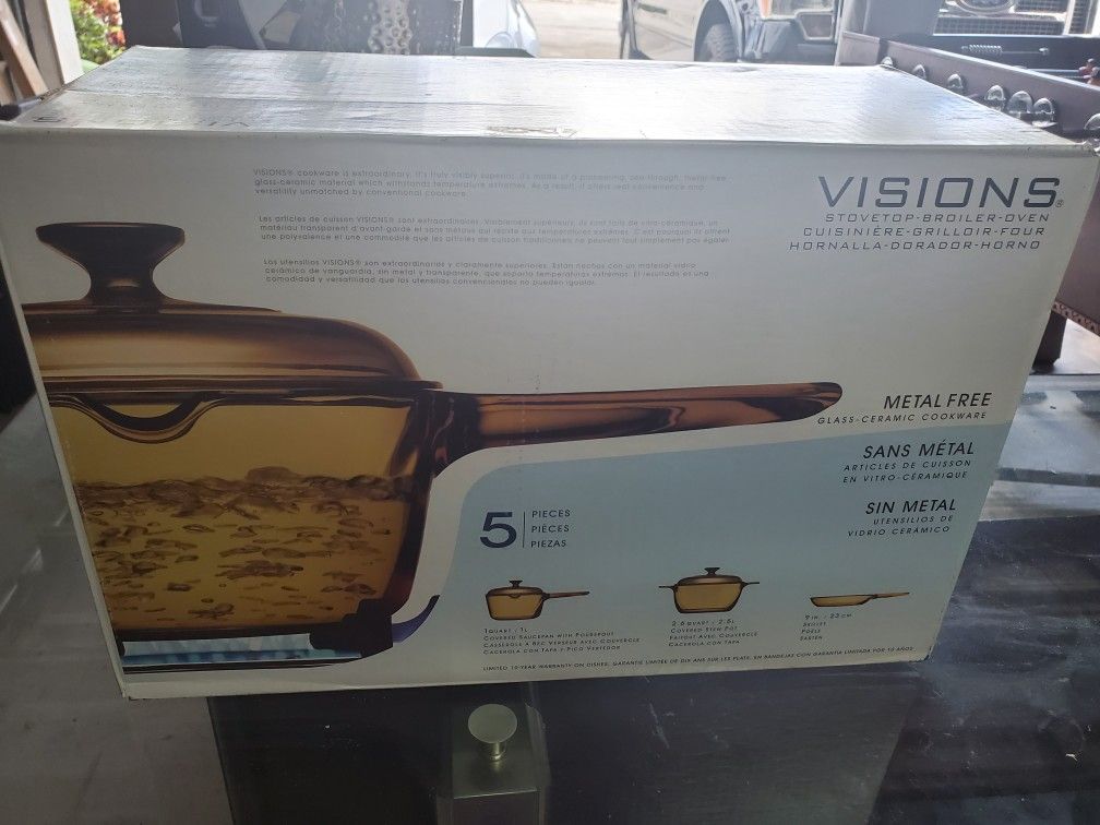 Brand New Glass Cookware