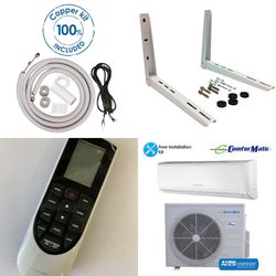 WIFI….HEAT PUMP ..12,000 BTU 115v. ….AIR CONDITIONER ….AC 