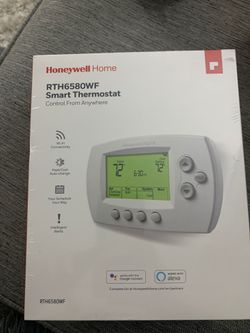 Brand new in the box honeywell home rth6580wf smart thermostat control from anywhere