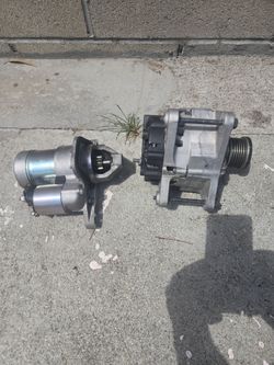 Starter and alternator