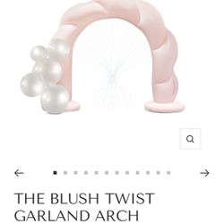 THE BLUSH TWIST GARLAND ARCH SPRINKLER