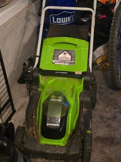 Greenworks Electric Lawn Mower