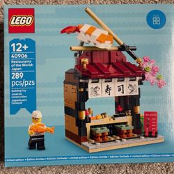 LEGO 40906 Restaurants of the World: Japan - Limited Edition Set - BRAND NEW SEALED