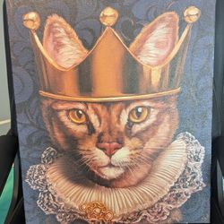 Royal Cat Painting 