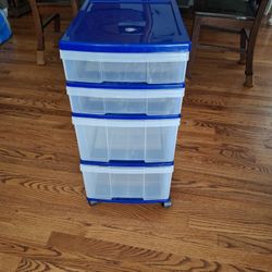 27x13x16 Rolling Storage Drawers 