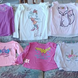 Girls Dresses. Tops Sizes 4 And 5