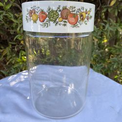 Vintage Pyrex Spice of Life Glass Canister