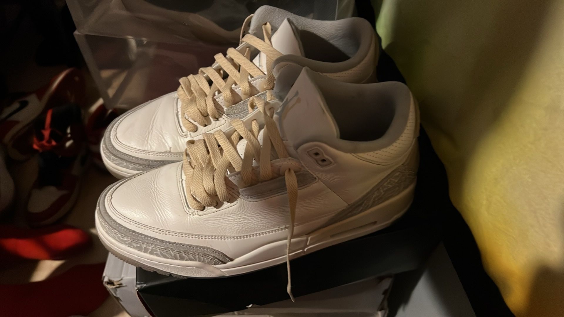 Jordan Retro 3s Craft Ivory
