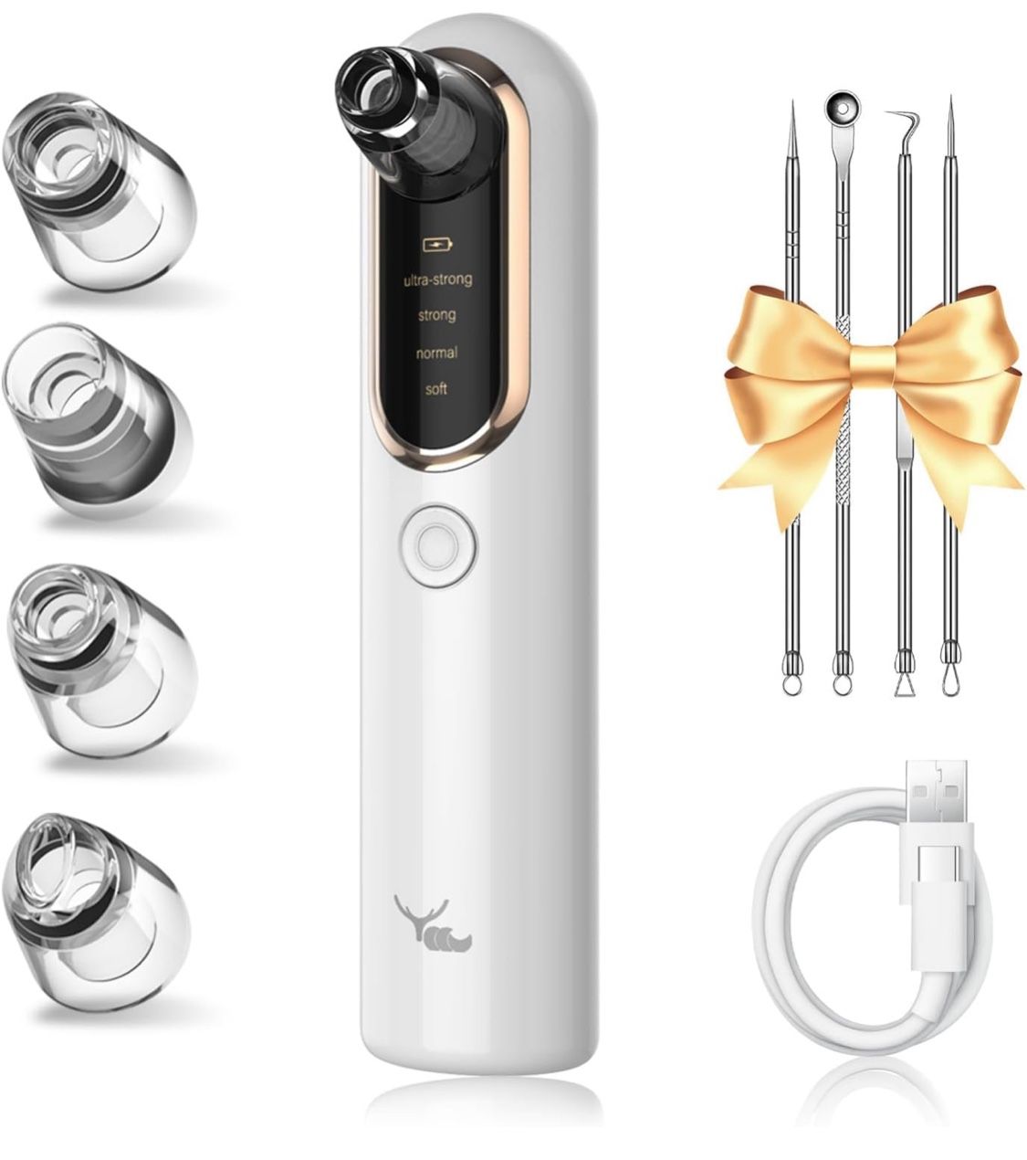 NEW Facial Pore Cleaner Ty Electric Comedone Blackhead/Whitehead Extractor Tool