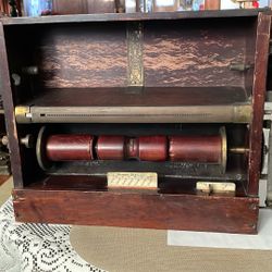 Antique Piano Mechanism  Gears For Parts Or Music Enthusiasts Beautiful Decoration As Well 