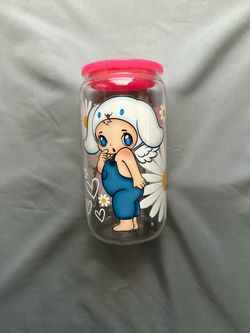 Sunny Angles 16oz Glass Cup