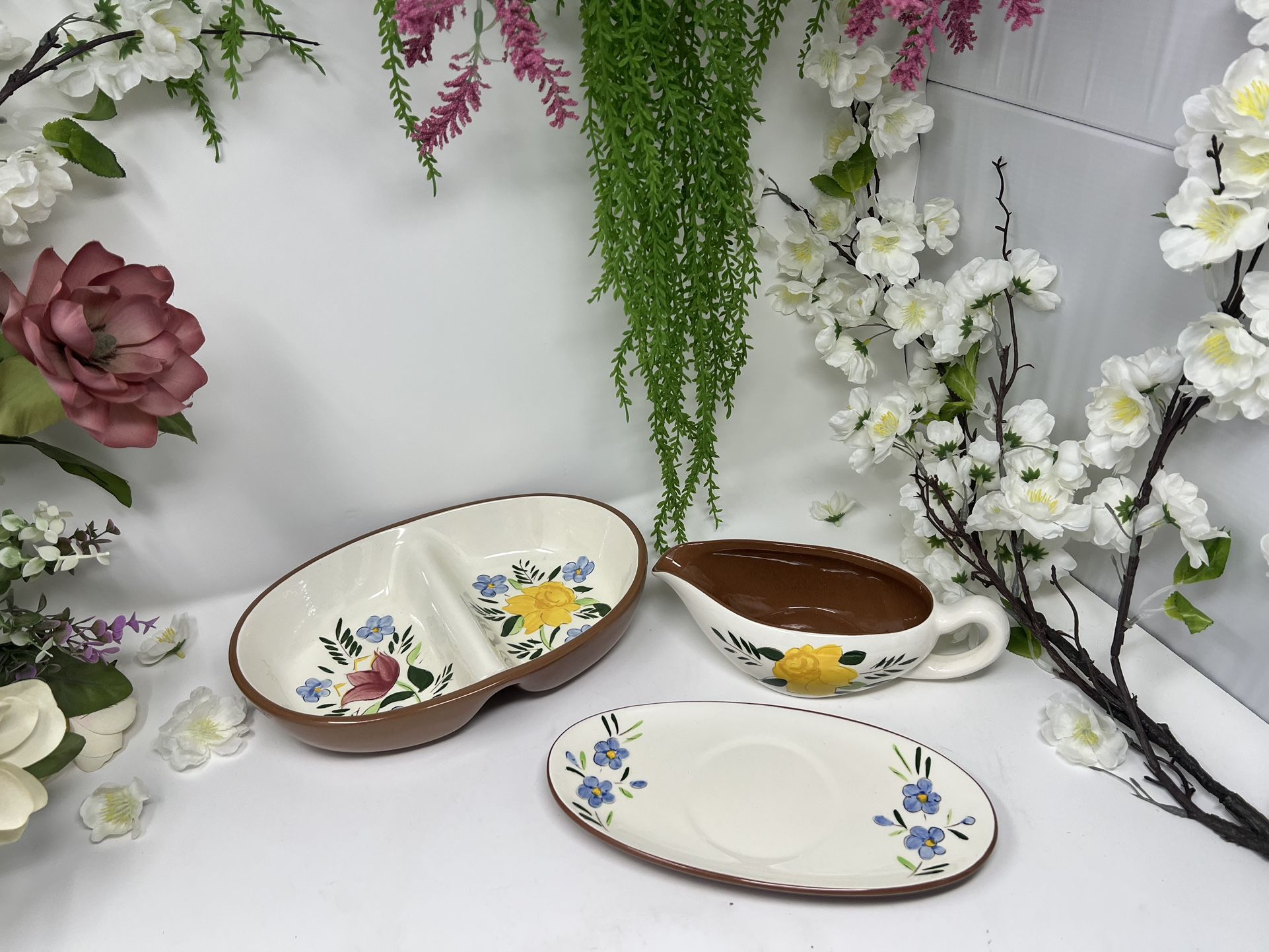 Stangl Pottery “Country Garden” – 2-Piece Set 