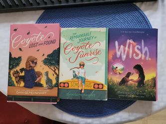 3 Book Bundle - Coyote Lost and Found, Coyote Sunrise, and Wish