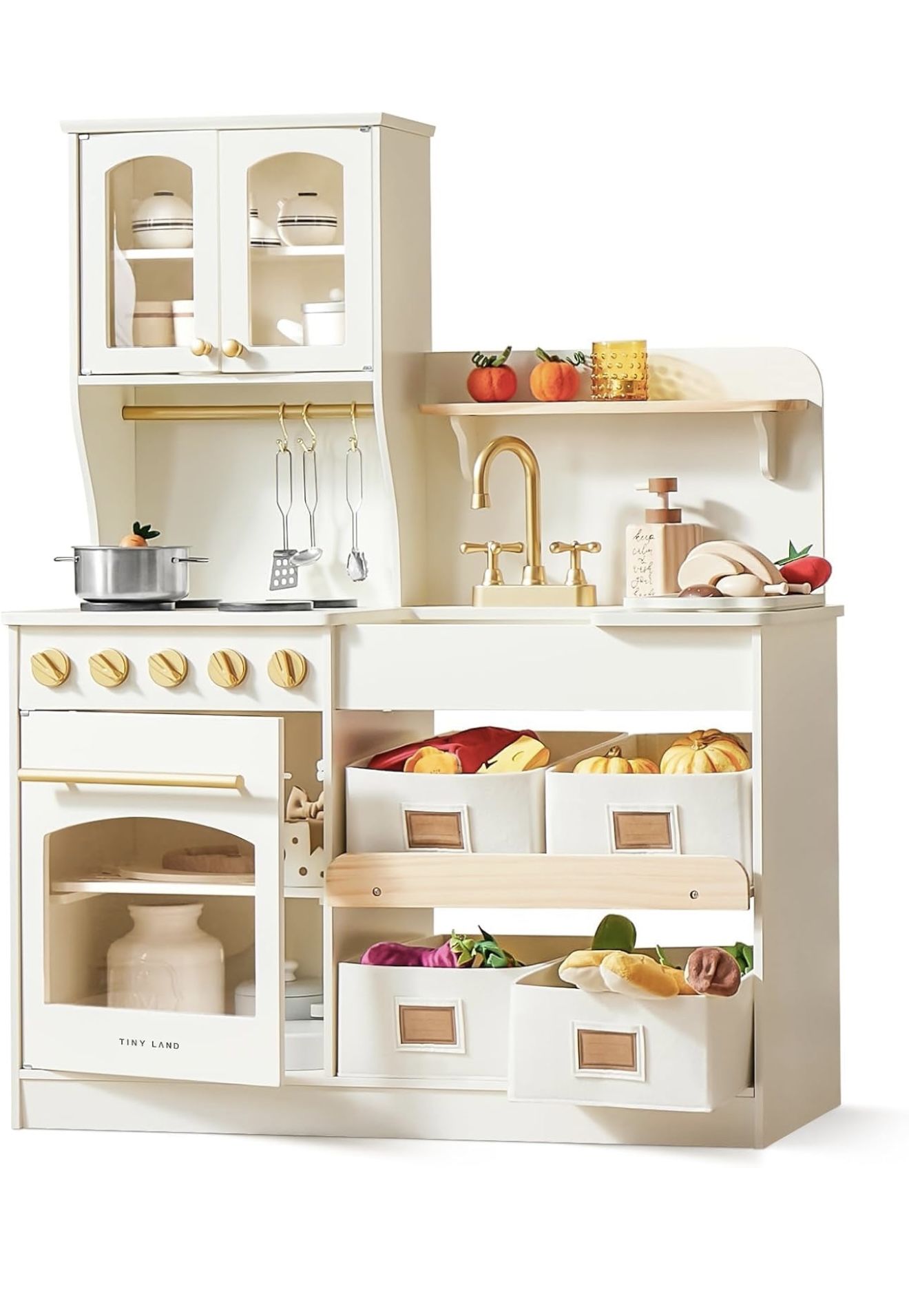 Tiny Land Play Kitchen for Kids, Ages