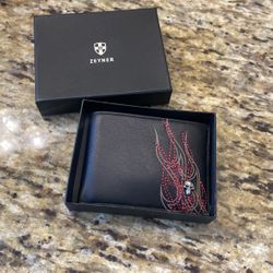 New Zeyner Pyromaniac Bifold Deluxe Wallet