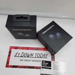 Samsung Galaxy Buds Pro 2nd Gen  Brand New - $1 DOWN TODAY, NO CREDIT NEEDED