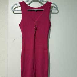 Love Tree: Hot Pink Dress 