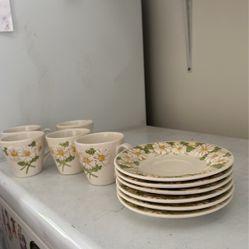 1930’s Poppy Trail Tea Cups/coffee Cups