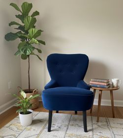 Velvet Accent Chair