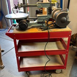 Delta Scroll Saw / Bench Grinder 