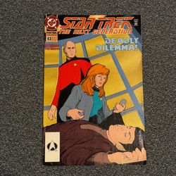 DC Comics Star Trek The Next Generation “Deadly Dilemma” September 1994 Good Condition