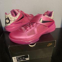 Mens Nike Air Kevin Durant 4s Aunt Pearls Brand New 
