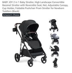 BABY JOY 2 in 1 Baby Stroller