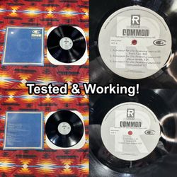 Common - Retrospect For Life / Invocation 12" 1997 Ft Lauryn Hill Relativity