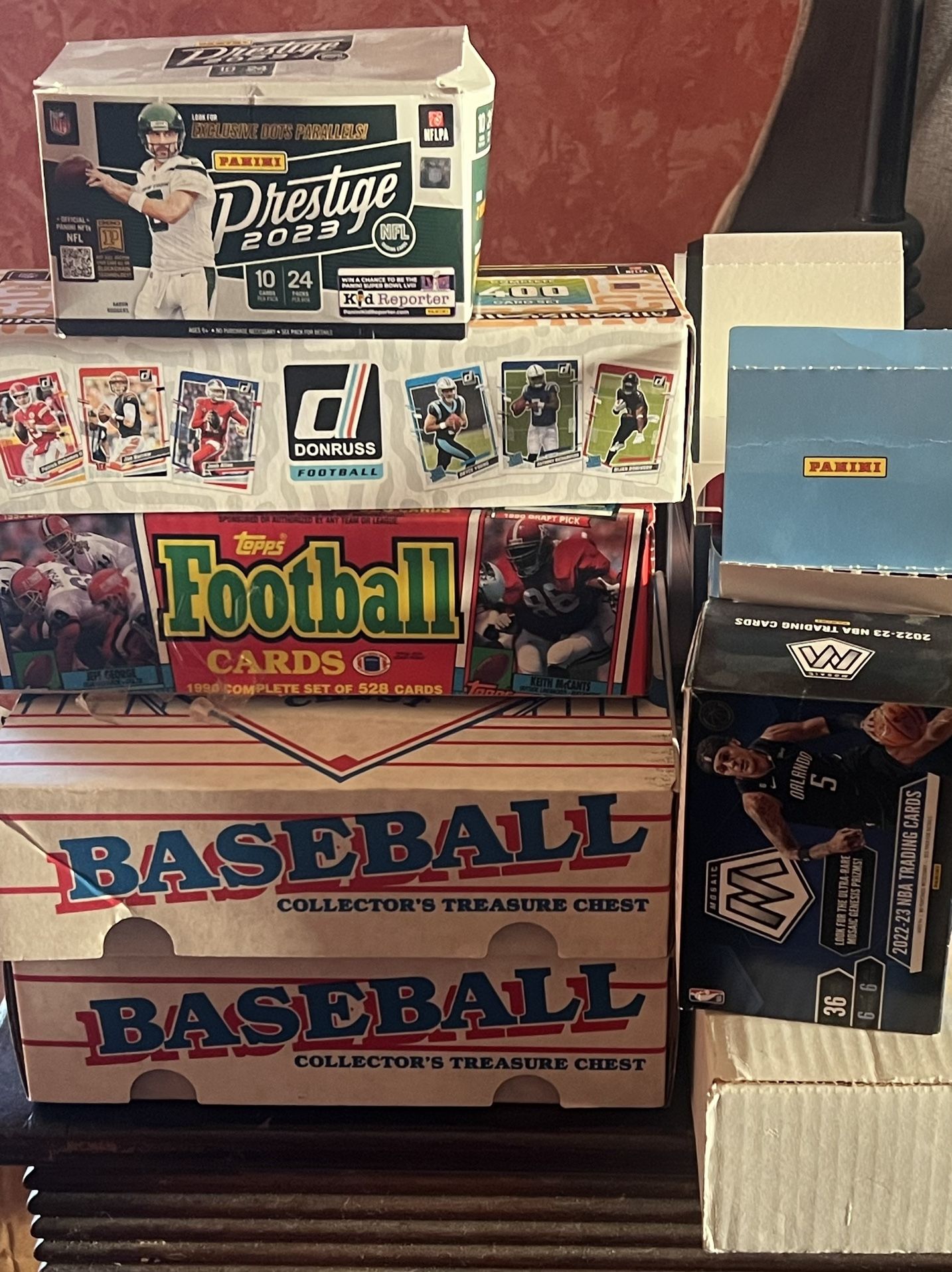 Sports Vase cards For $30