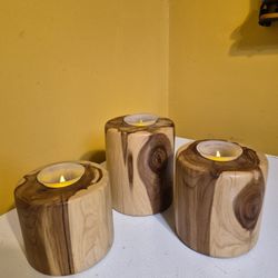 Battery Operated Candle  Canfke Holders
