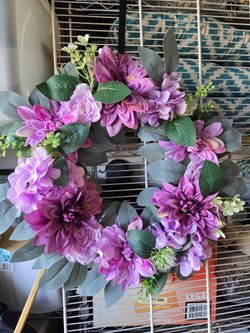 Door Wreath with Hanger