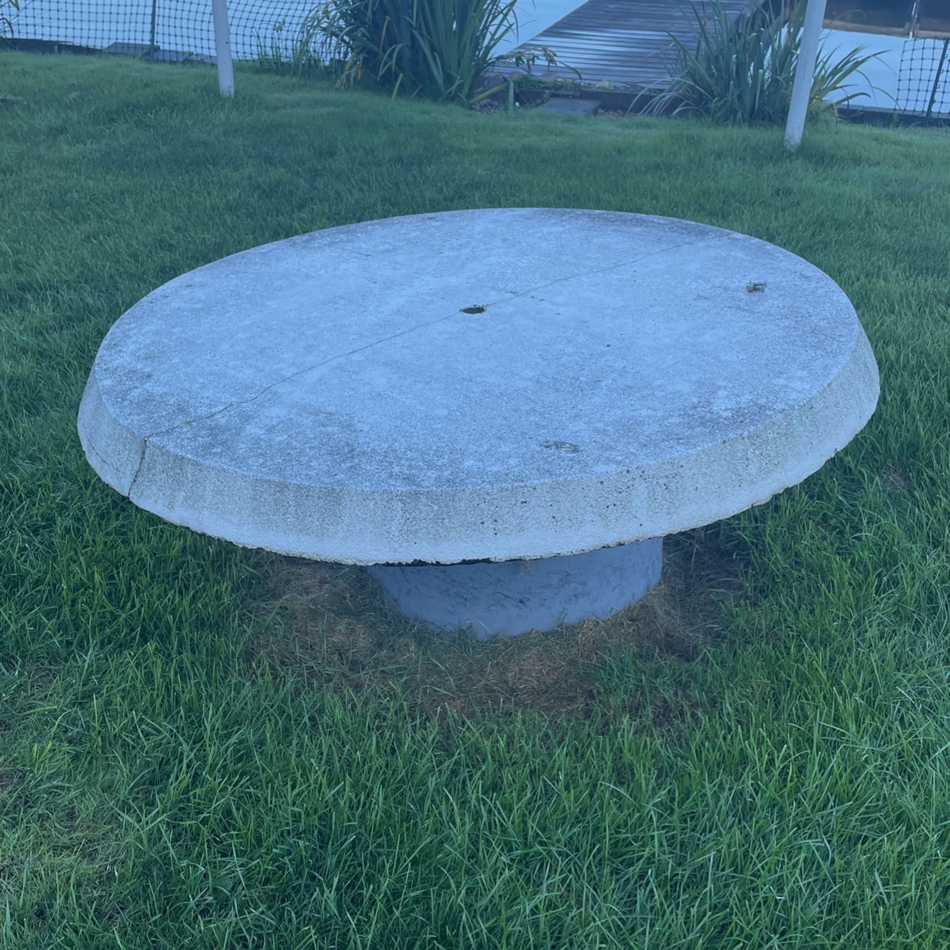 Cement Picnic Table