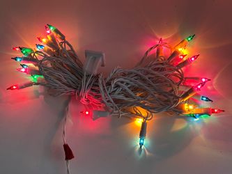 Loose Set UL Decorative Lighting String – 35 LED Multicolored Icicle Lights